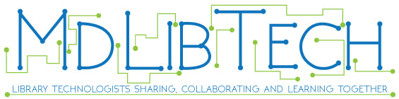 MDLIBTECH: Library Technologists Sharing Collaborating and Learning Together logo